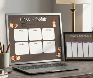 class schedule design